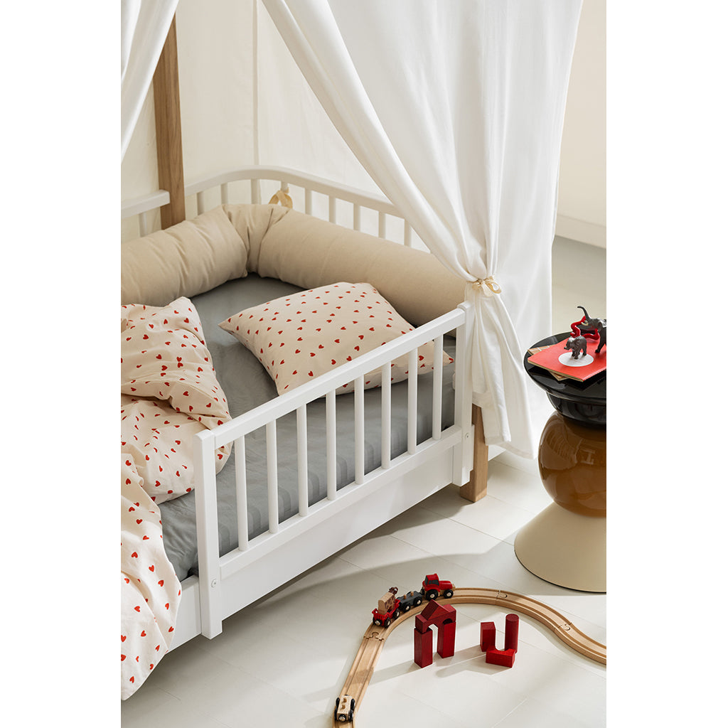 Oliver Furniture, Wood Original Canopy Cover only – White/Oak