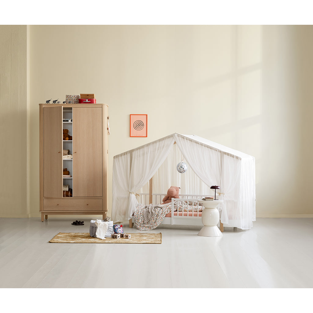 Oliver Furniture, Wood Original telt til husseng - Transparent hvid