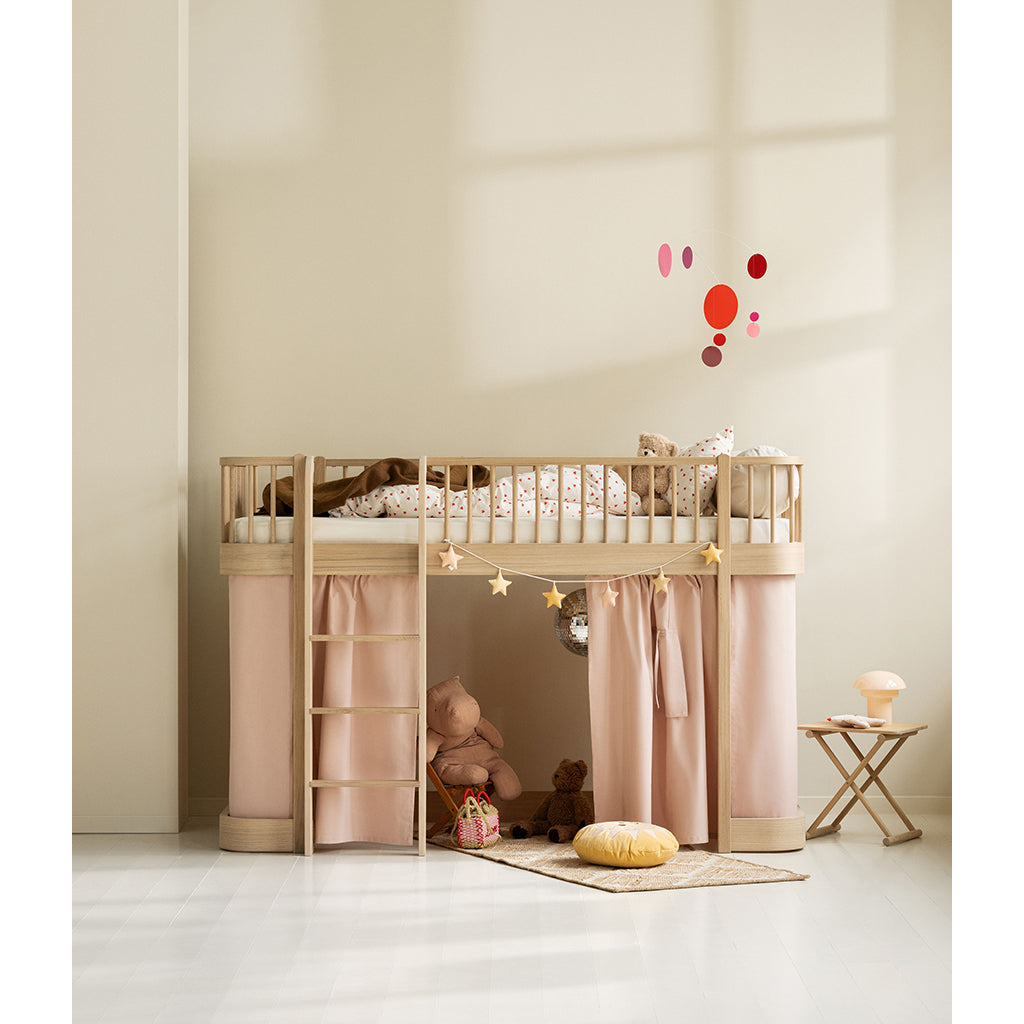Oliver Furniture, Wood Original, halvhøj seng - Eg