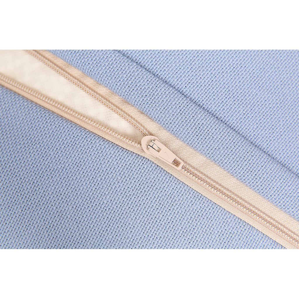 Nobodinoz Long Bean Bag, Oasis - Baltic Blue