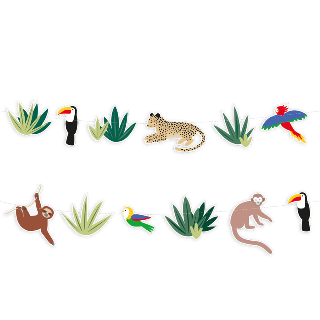 My Little Day paper garland, 3 m – Tropical