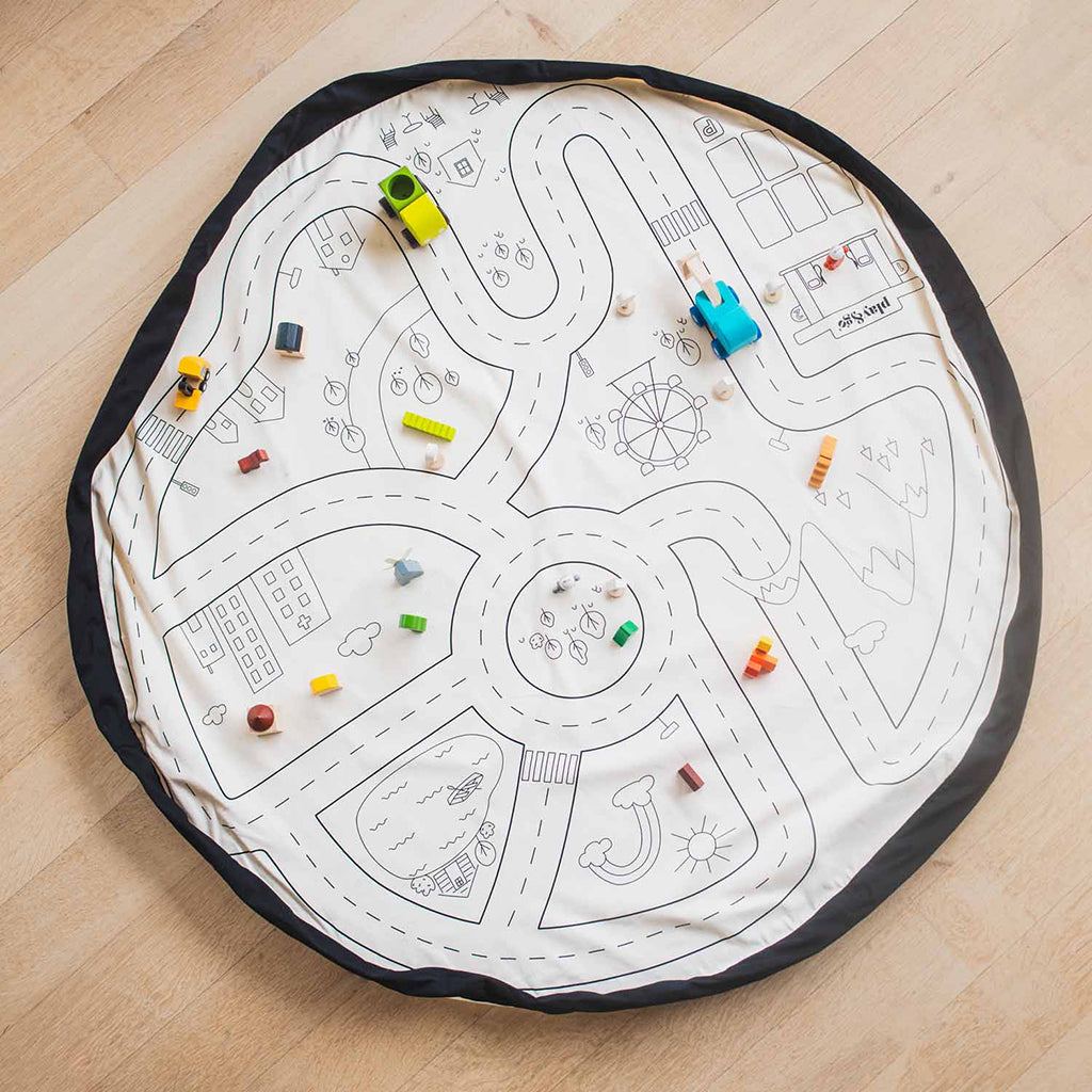 Play&Go 2-in-1 Playmat and Storage Bag, Playville