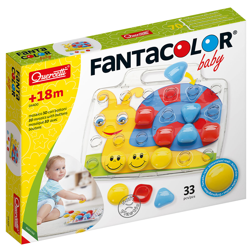 Quercetti Pegboard, Fantacolor Baby Starter Set