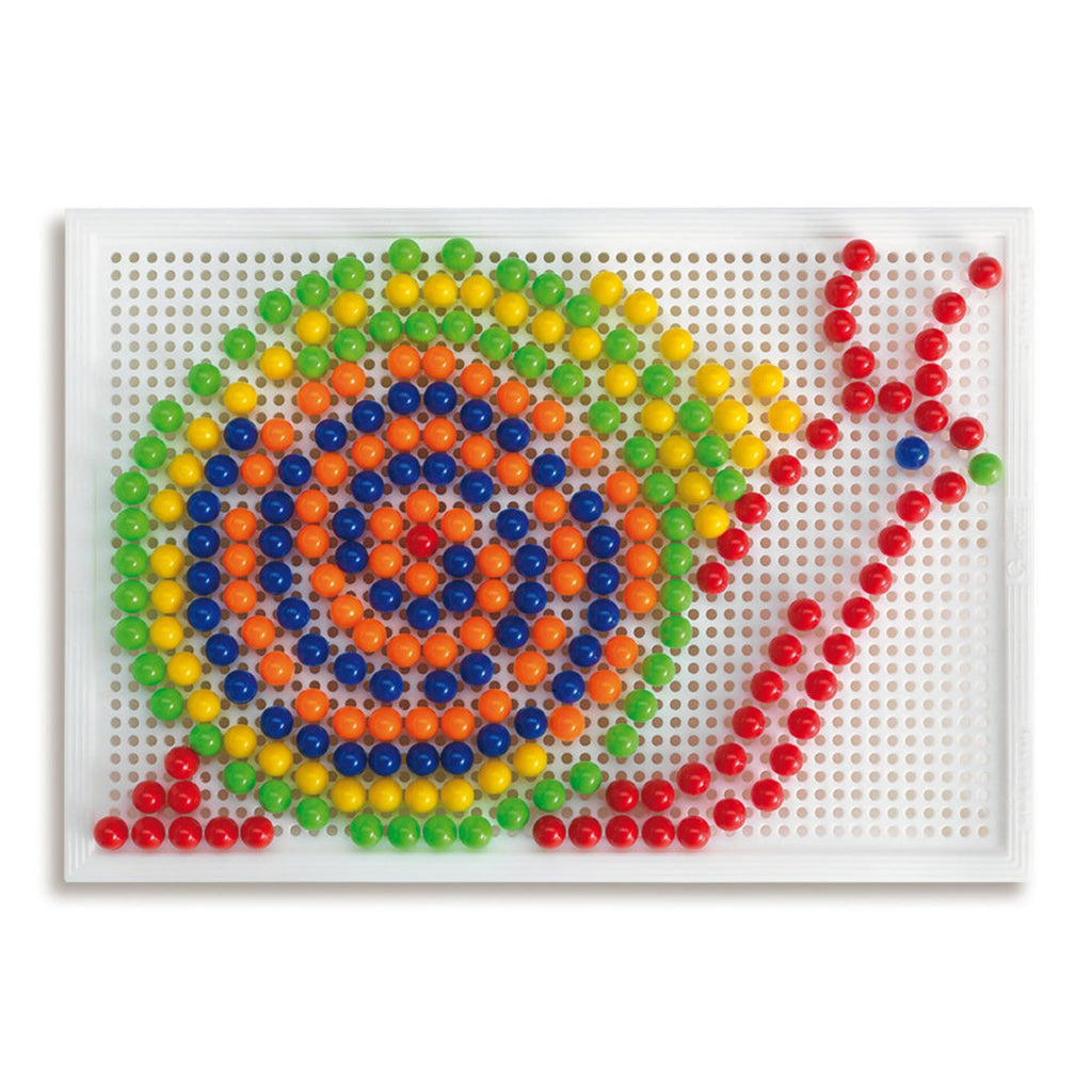 Quercetti Fanta Color Pegboard with 270 Pegs
