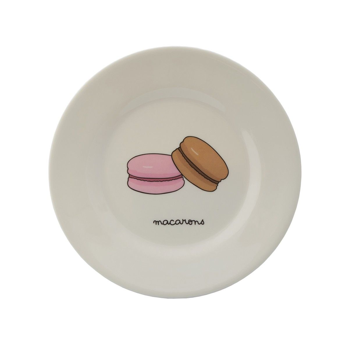 Petit Jour Paris, flad tallerken, bagværk - Macarons