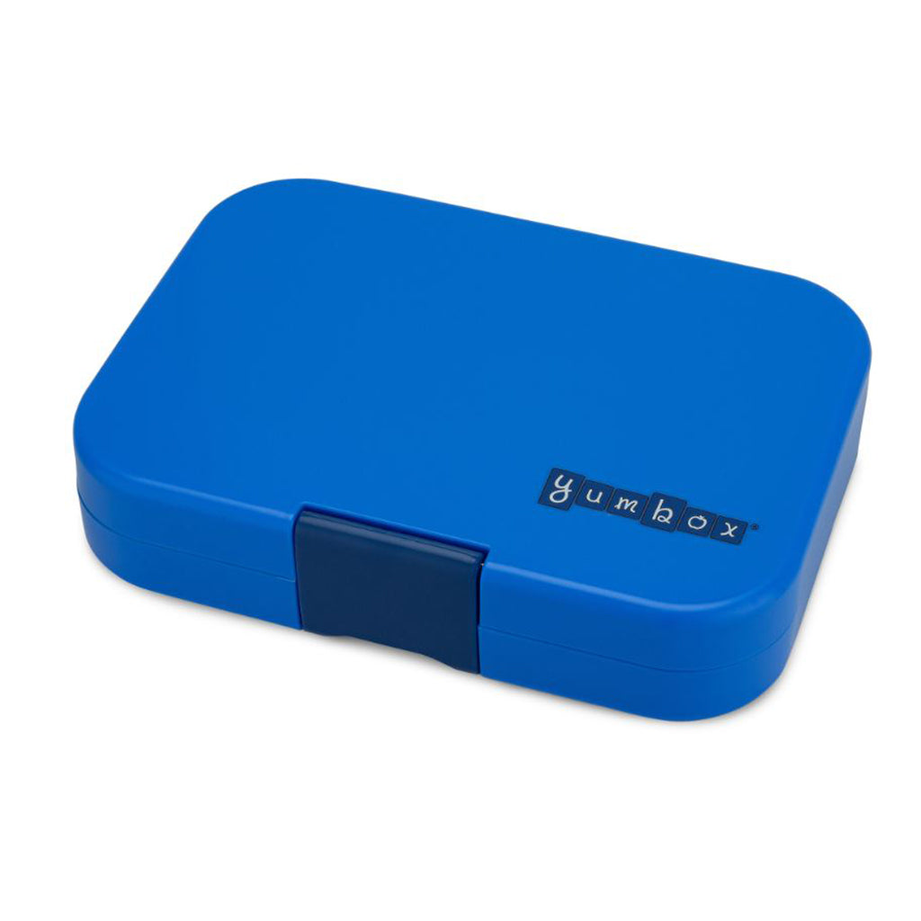 Yumbox Lunchbox with 6 Compartments, Original - Funny Monster - Surf Blue