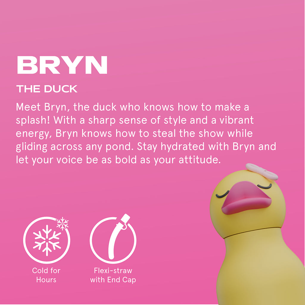 Asobu Bestie Animal Thermo Drink Bottle, 460 ml - Duck