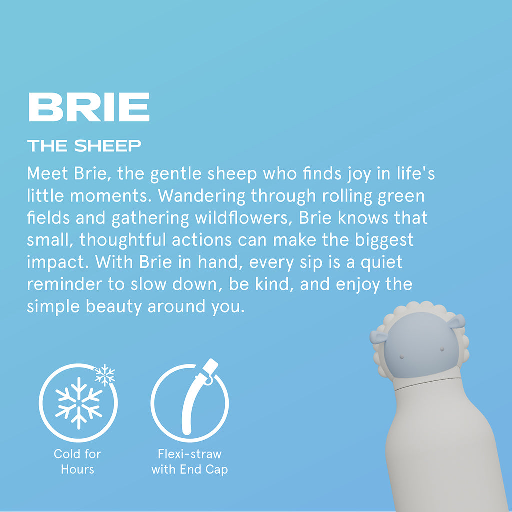 Asobu Bestie Animal Thermal Bottle, 460 ml – Sheep