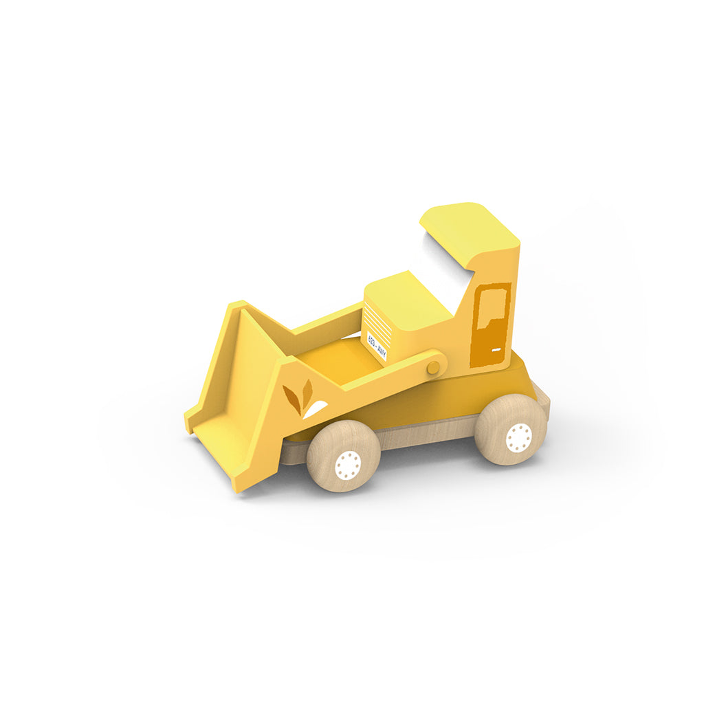Speedy Monkey Bulldozer i træ