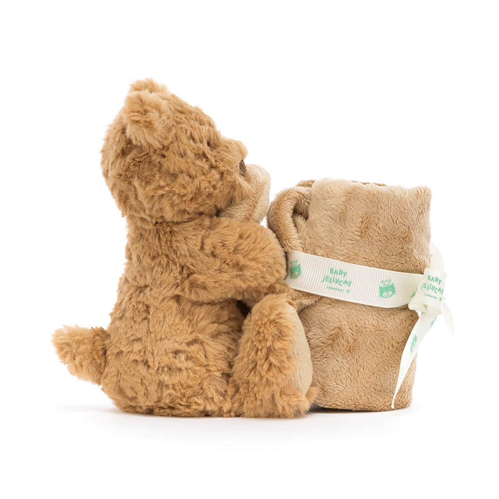 Baby Jellycat Plush, Bartholomew Comfort Blanket - Bear