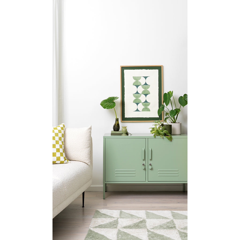 Mustard Made The Lowdown Cabinet, Sage