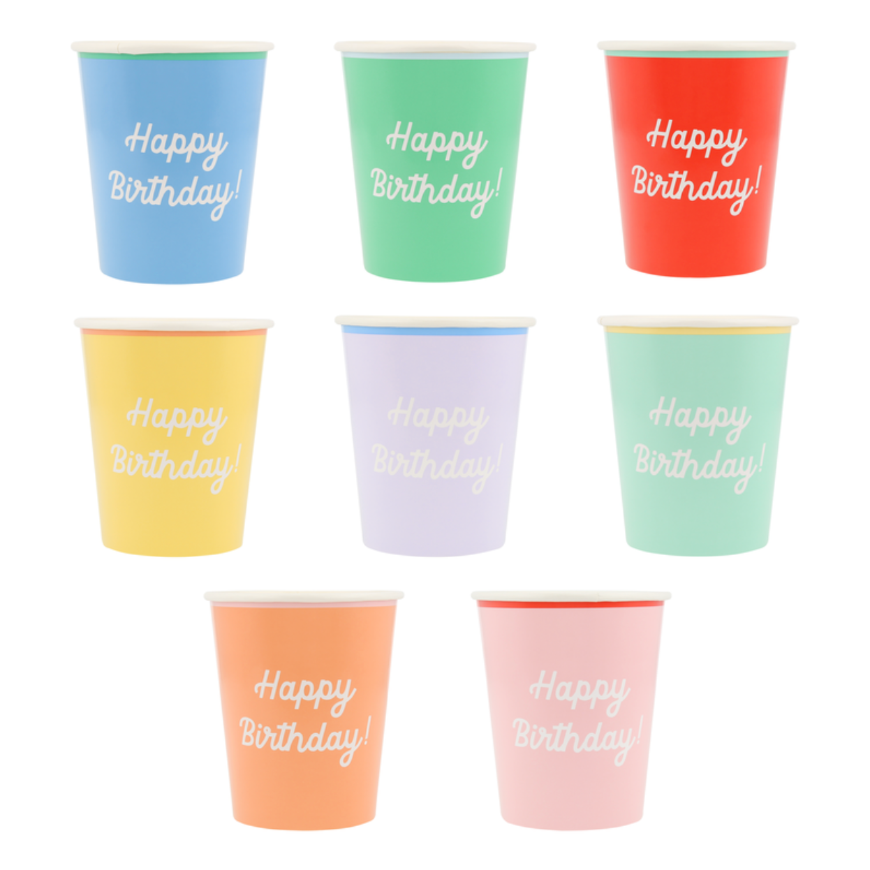 Meri Meri Paper Cups, Mixed &