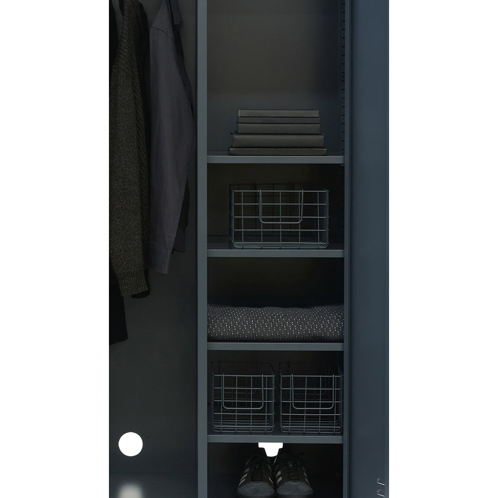 Mustard Made Baskets, Set of 3 Wire Baskets - Slate