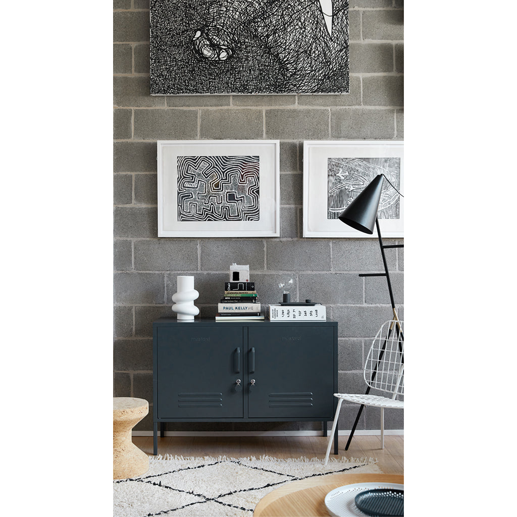 Mustard Made The Lowdown Locker, Slate