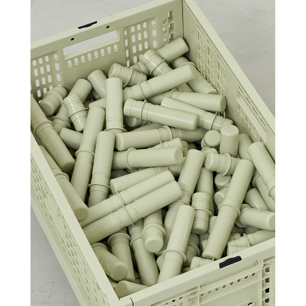 Modu Storage Box, Extra Large Foldable/Stackable Box - Dusty Green