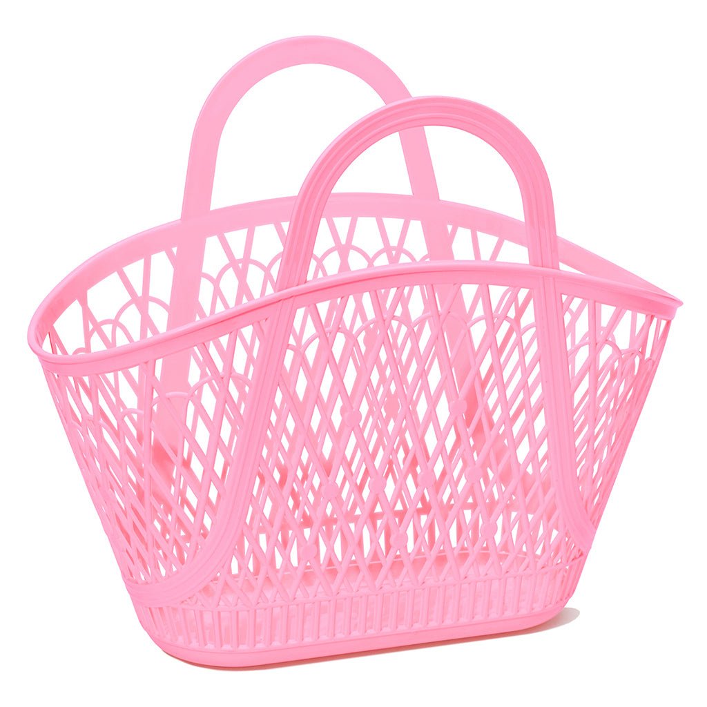 Sun Jellies Betty Basket, Bubblegum Pink