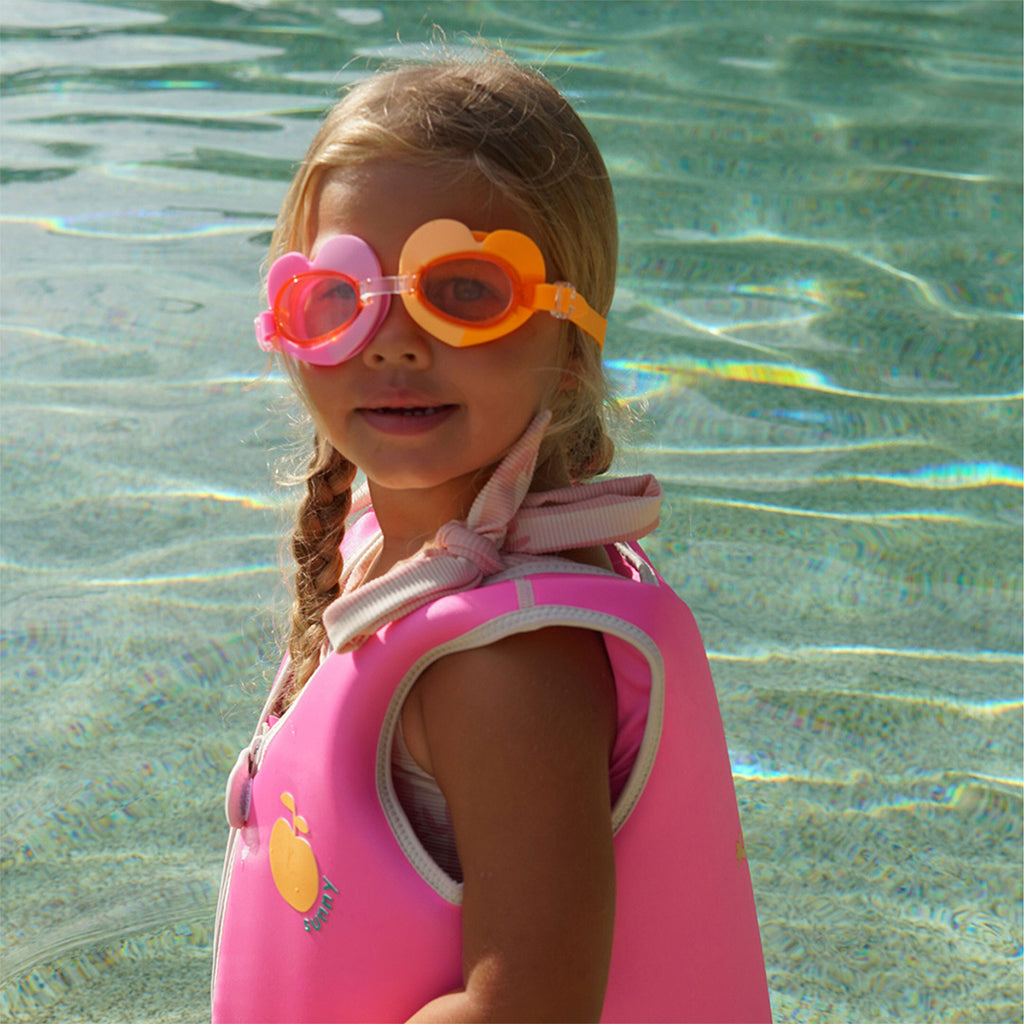 Sunnylife Swim Goggles, Poppy the Peach