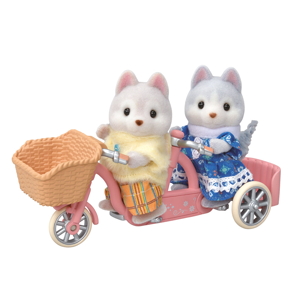 Sylvanian Families, Tandem Bike Set with Figures