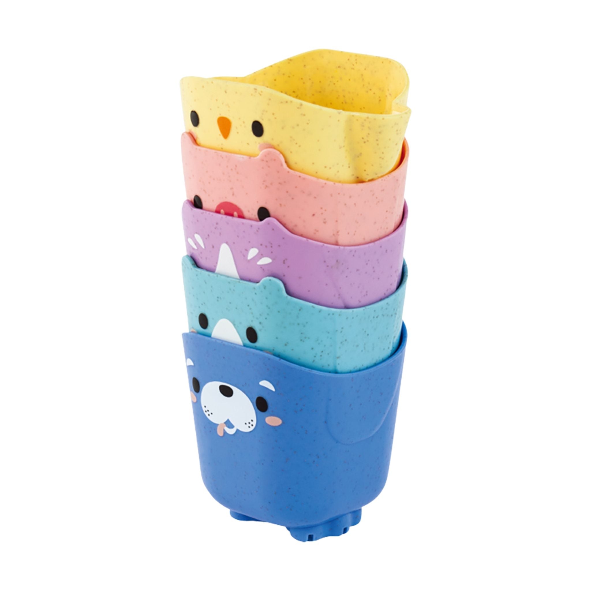 Tiger Tribe Bath Toys, Pour & Play – Animal Cups