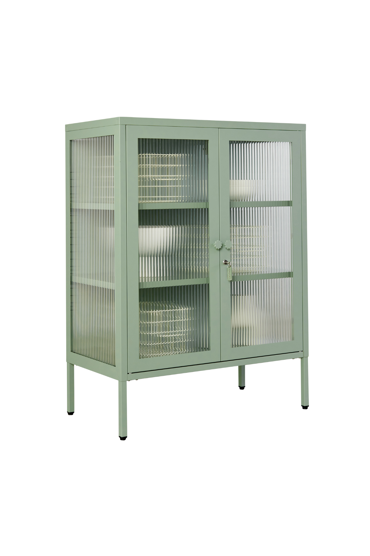 Mustard Made The Mixer cabinet in the color Sage
