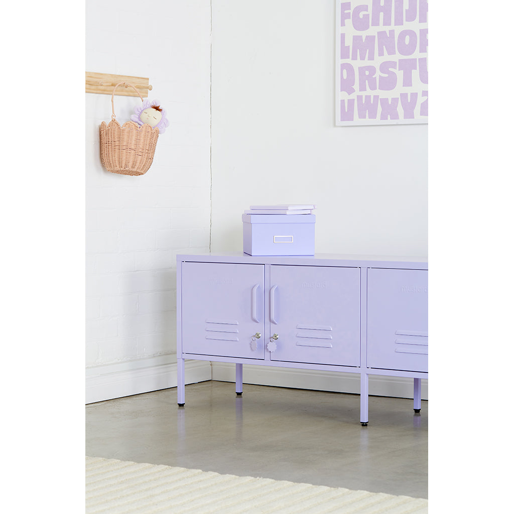 Mustard Made The Standard Cabinet, Lilac