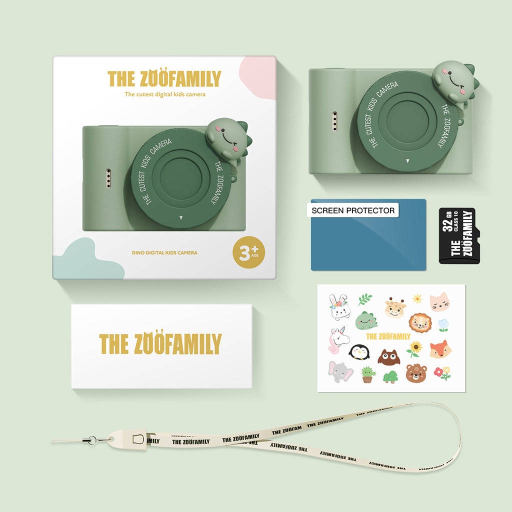 The ZooFamily, Urban Zoo børnekamera, Ages 5–10 – Dino