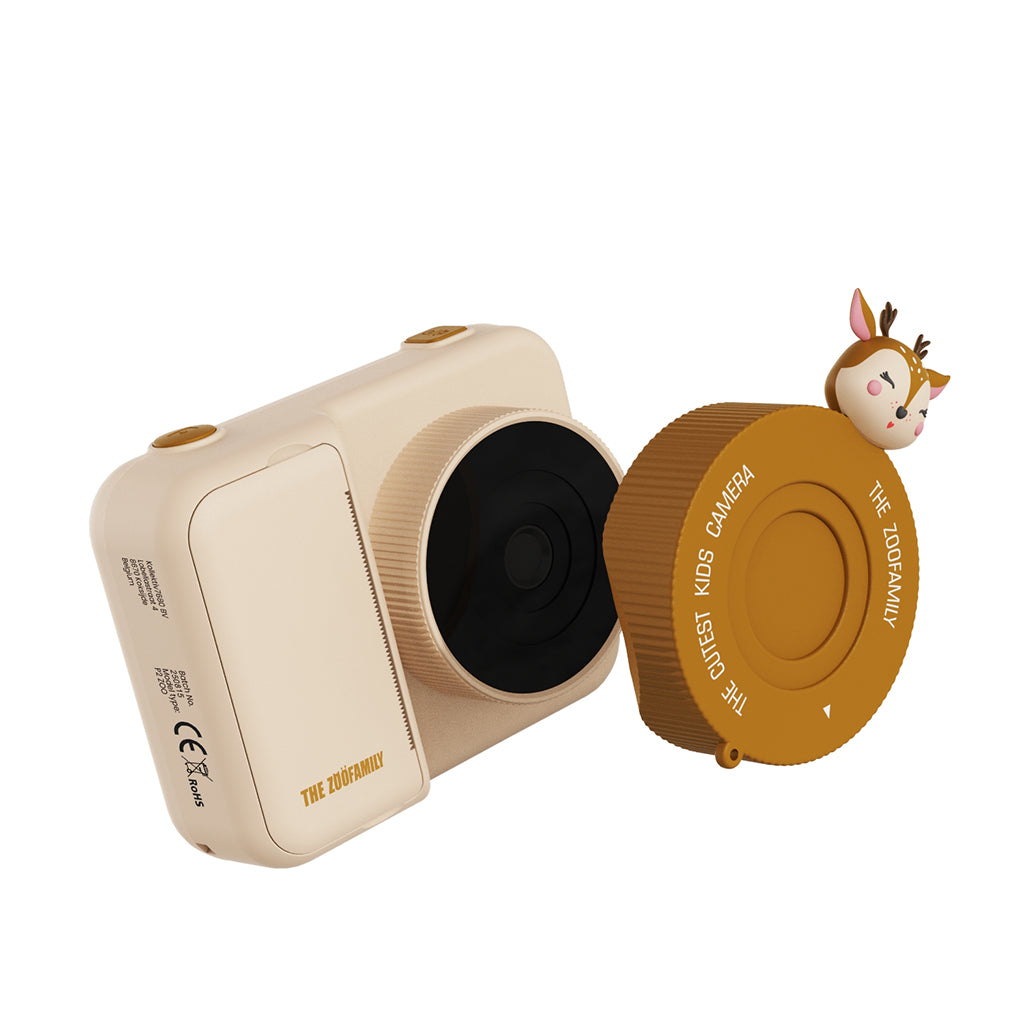 The ZooFamily, Zoo Print, 3-in-1 Camera with Print Function, Ages 5-11 - Deer