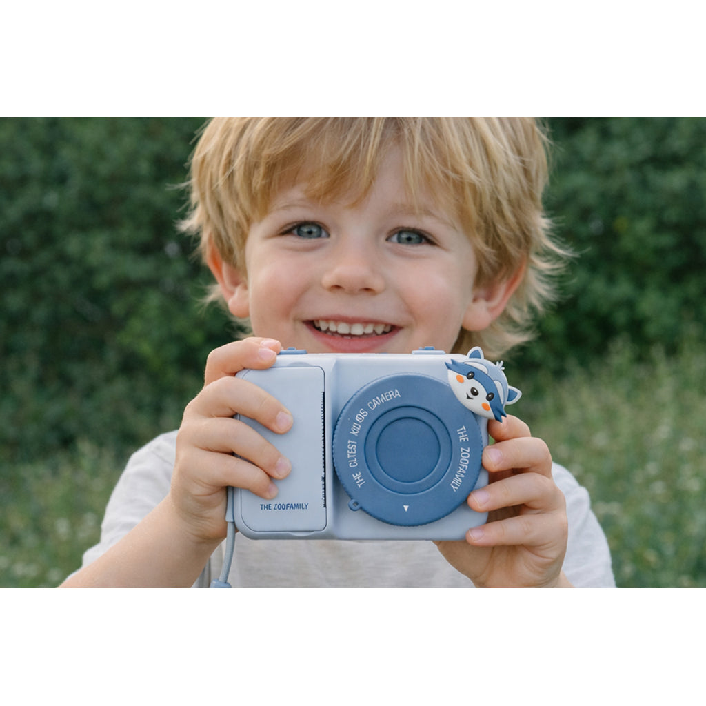 The ZooFamily, Zoo Print, 3-in-1 Camera with Print Function, Ages 5-11 – Vaskebjørn