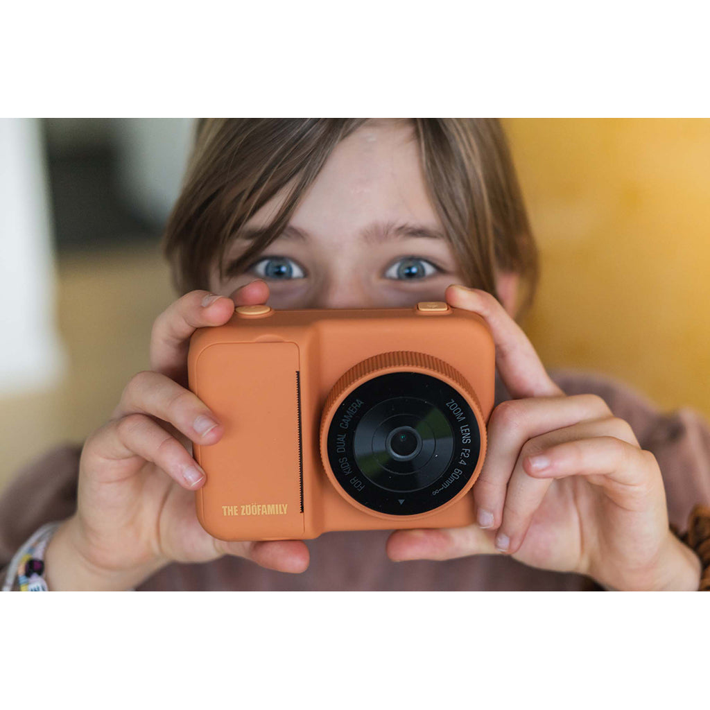 The ZooFamily, Zoo Print, 3-in-1 Camera with Print Function, Ages 5-11 - Bear