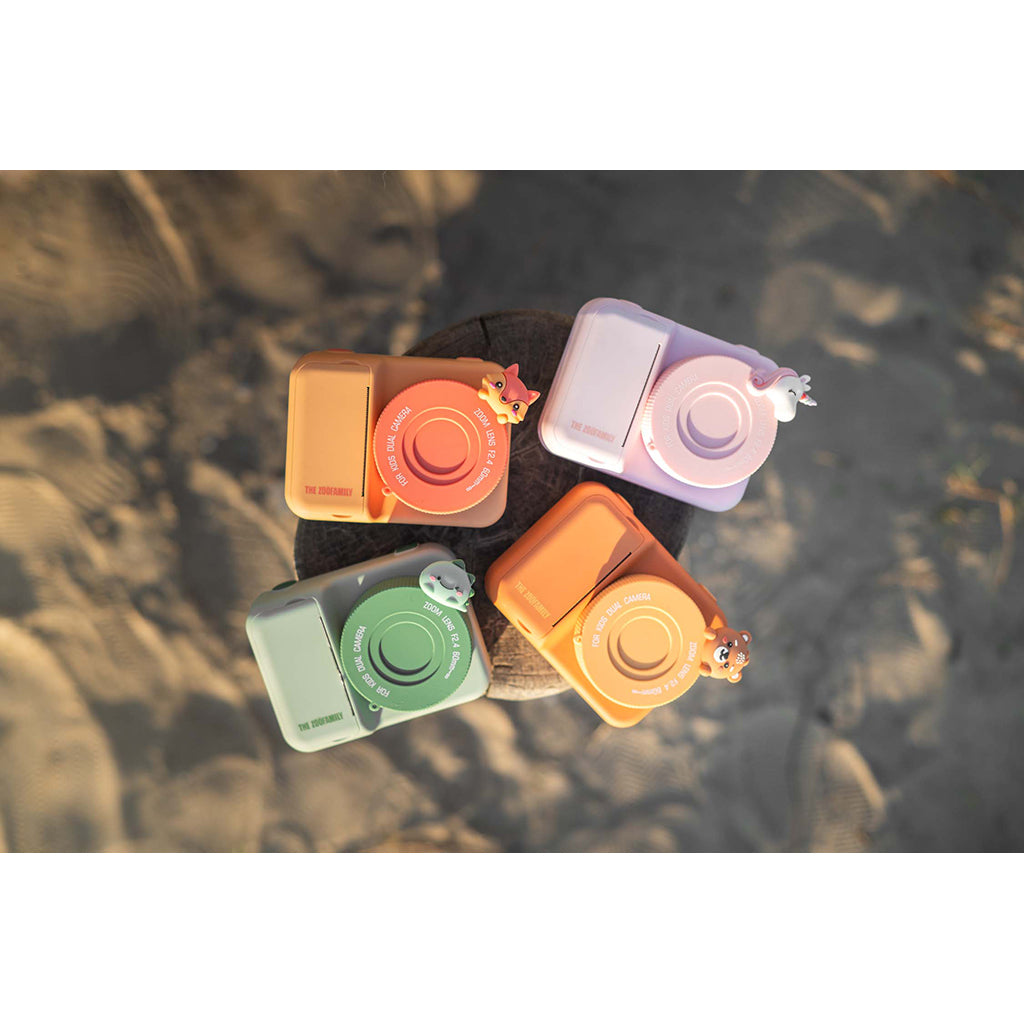 The ZooFamily, Zoo Print, 3-in-1 Camera with Print Function, Ages 5-11 - Bear