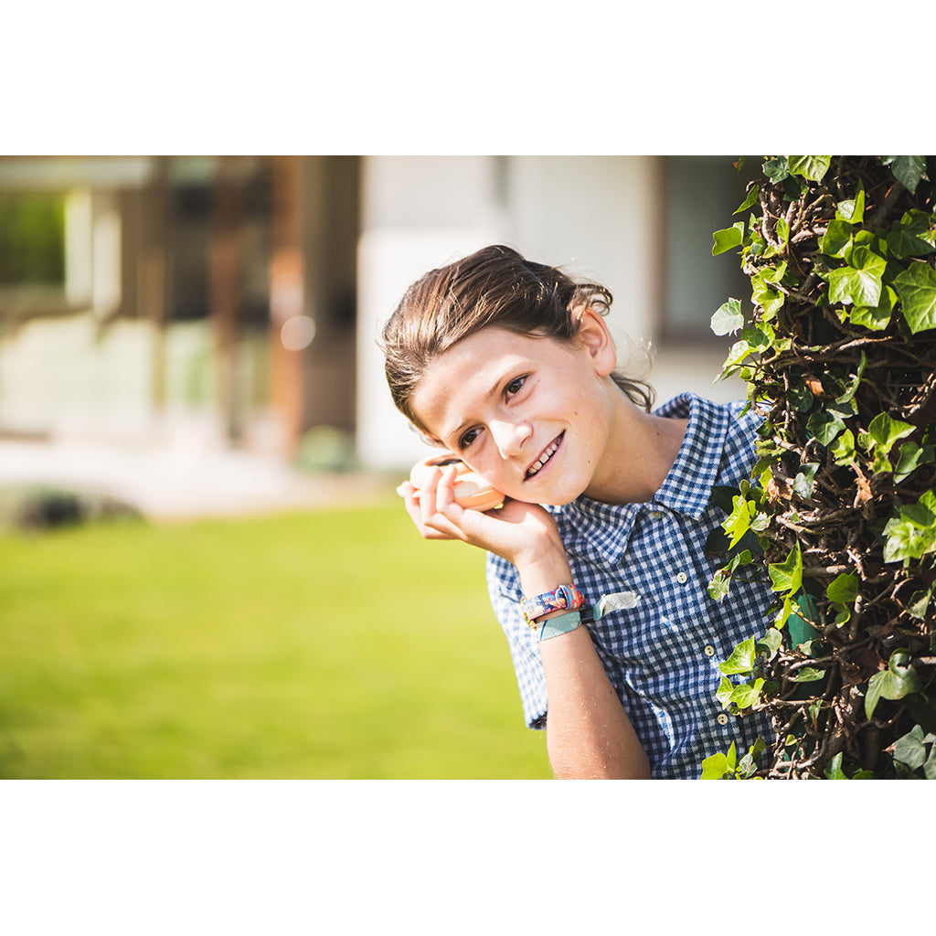 The ZooFamily, Zoo Walkie Talkie for Kids, Ages 3 and Up - Dino Pink and Green