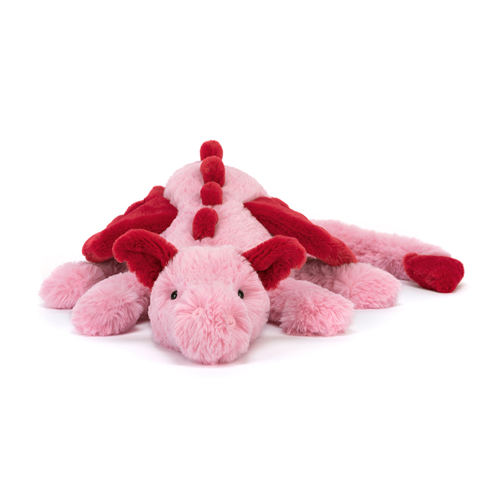 Jellycat Plush Toy, Heart Dragon - 50 cm