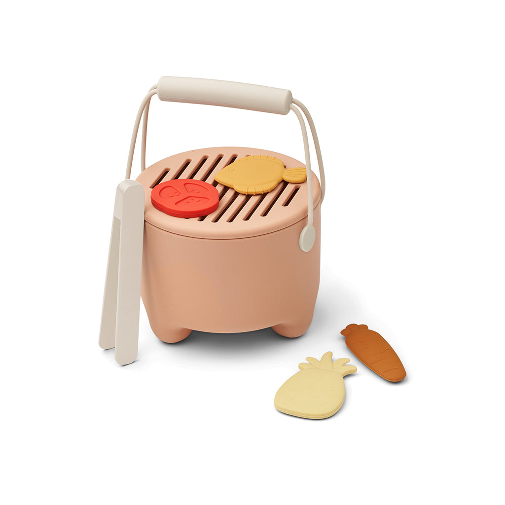 Liewood Wesley BBQ, Silicone Play Food - Blue Multi Mix