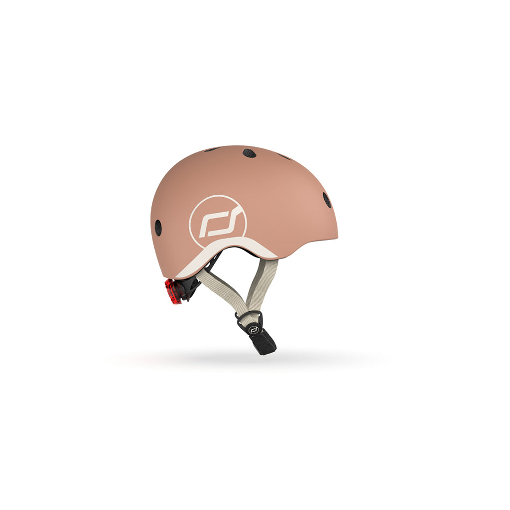 Scoot and Ride Bike Helmet, Mocha - Multiple Sizes