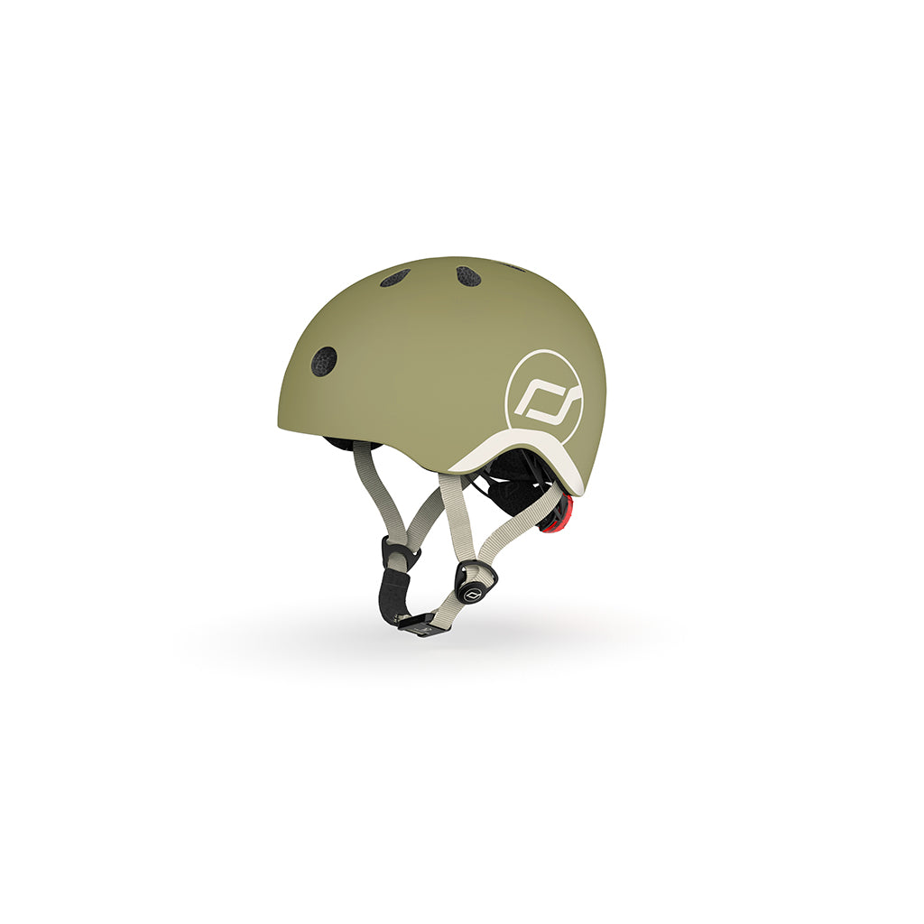 Scoot and Ride Bike Helmet, Olive - Multiple Sizes