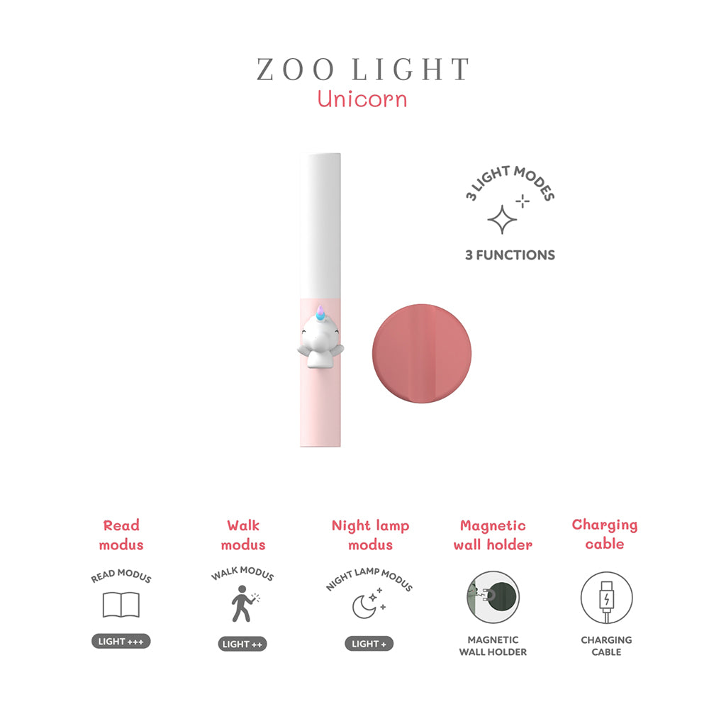 The ZooFamily, Zoo Light, Flashlight - Unicorn