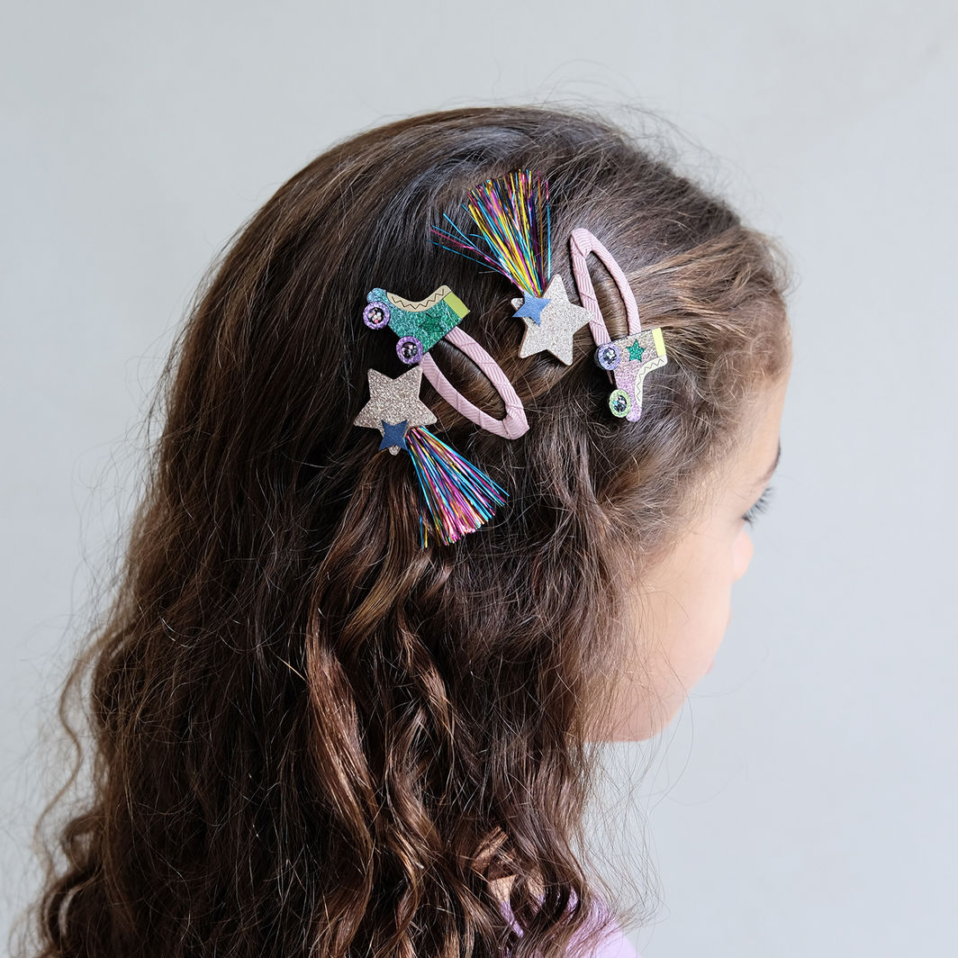 Mimi & Lula - Hair Accessories Set - Rollerskate Dancing Queen
