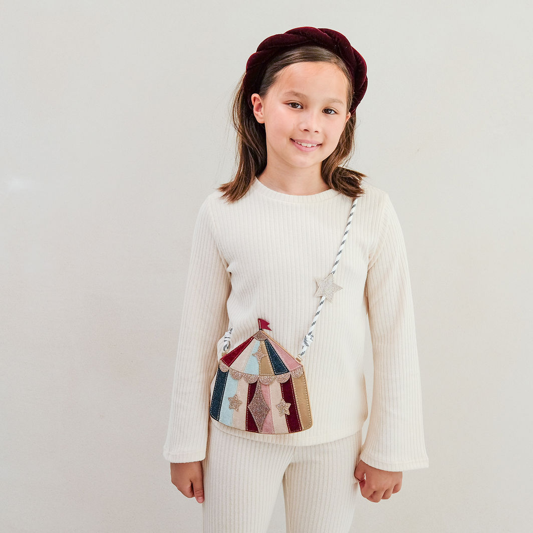 Mimi & Lula Bag with Strap, Tent Circus
