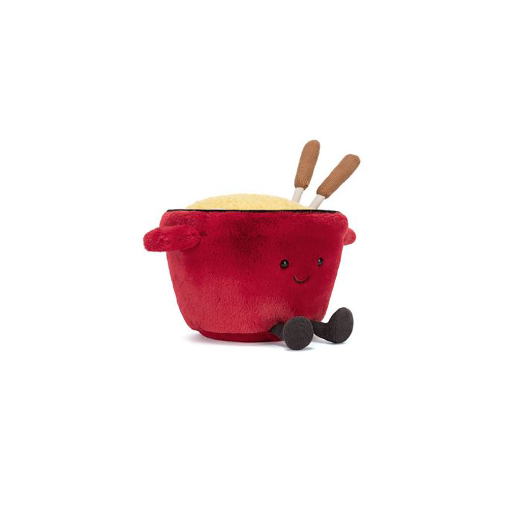 Jellycat Plush, Amuseables Food, Cheese Fondue - 20 cm