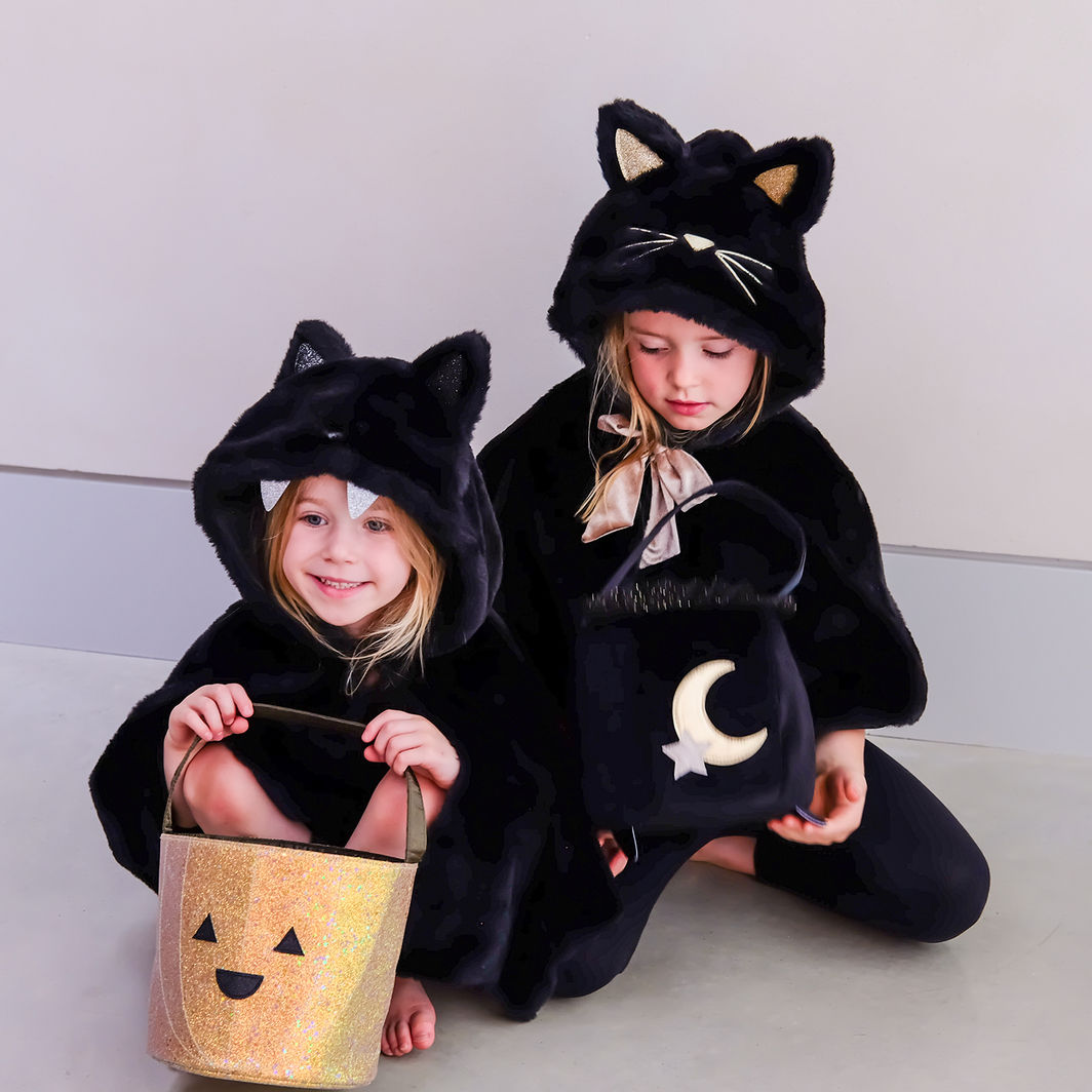 Mimi & Lula Kappe - Black Cat Halloween