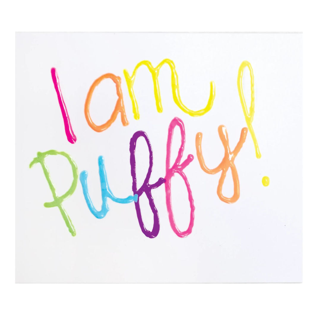 Ooly, Magic Puffy Pens – Set of 6 Neon Colors