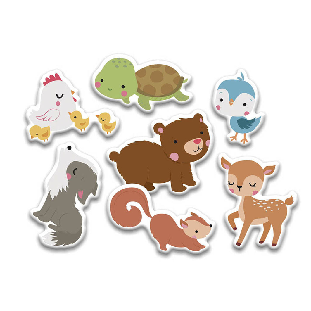 Auzou Magnetic Playset - Baby Animals