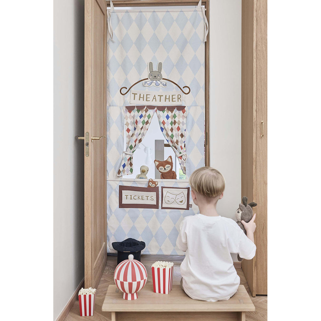 OYOY Multi Theatre & Circus Door Curtain, 80 x 192 cm