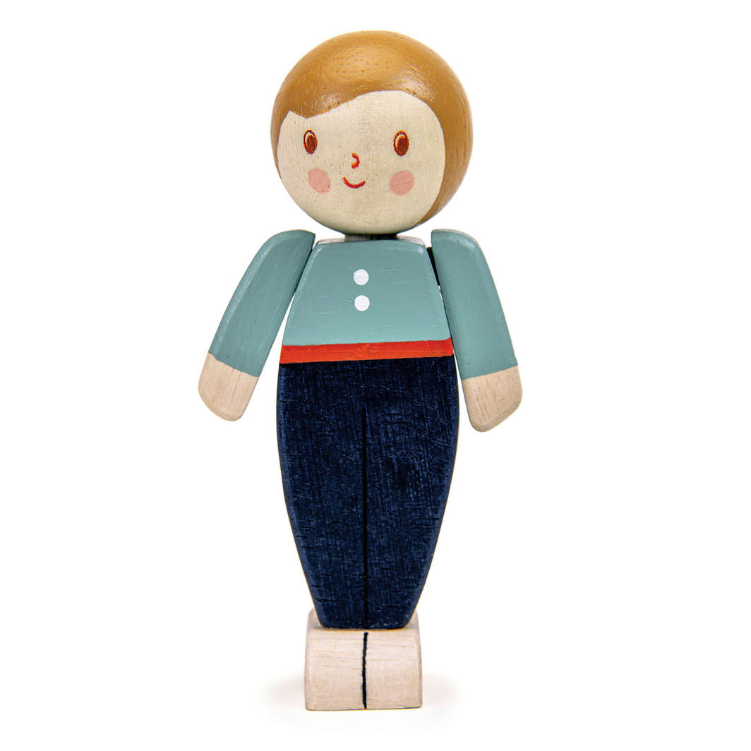 Tender Leaf Doll for Dollhouse, We Are Family - Ivory Father