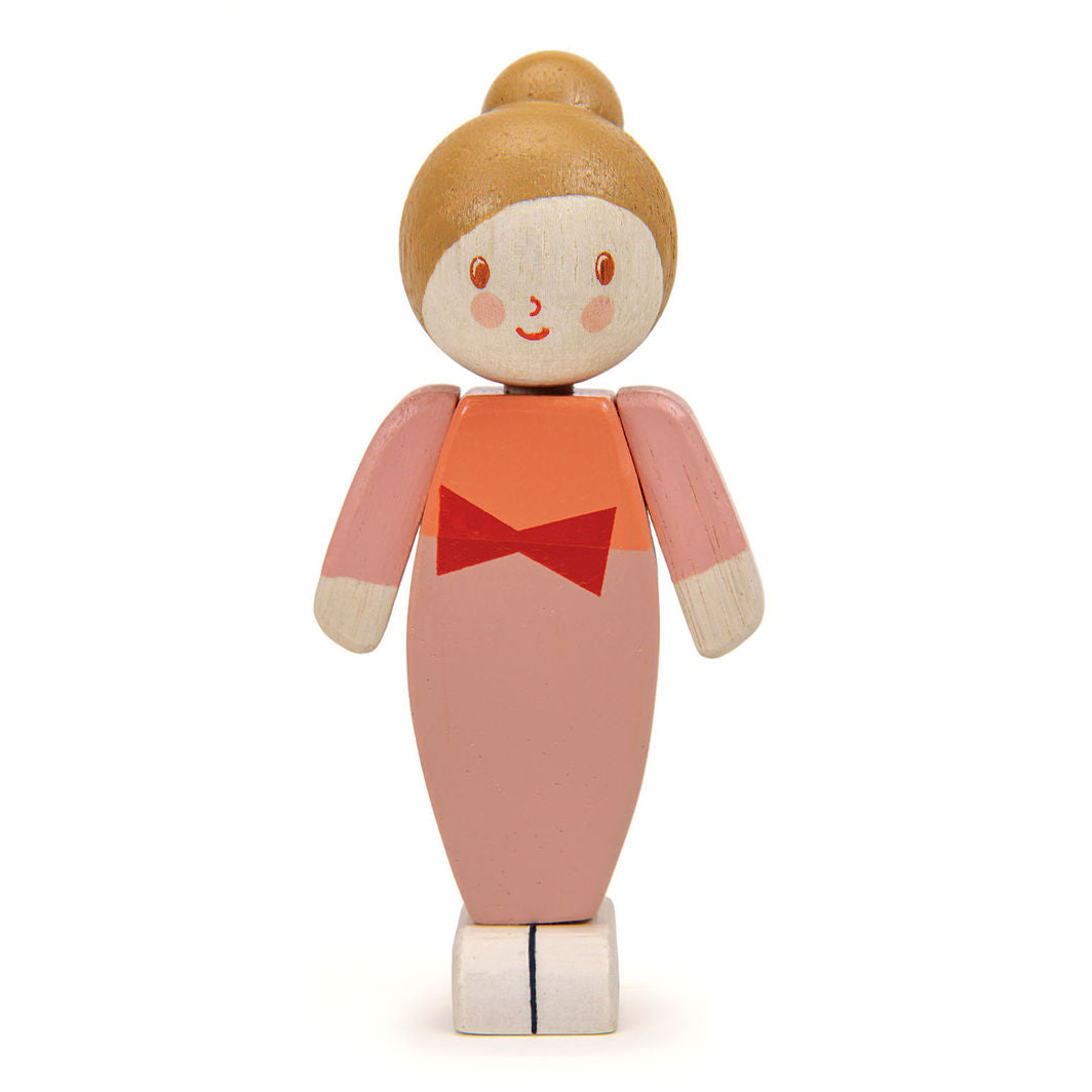 Tender Leaf Wooden Dollhouse Doll, We Are Family - Ivory Mother