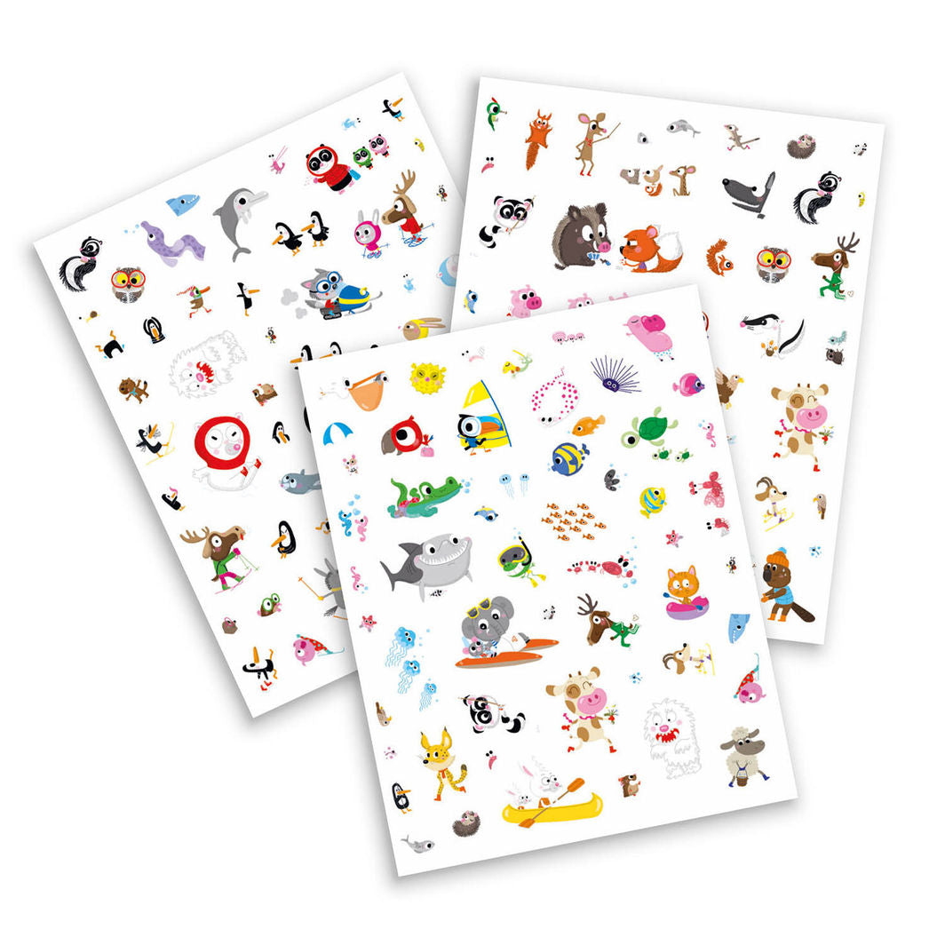 Auzou Activity Kit, 150 Transfer Stickers