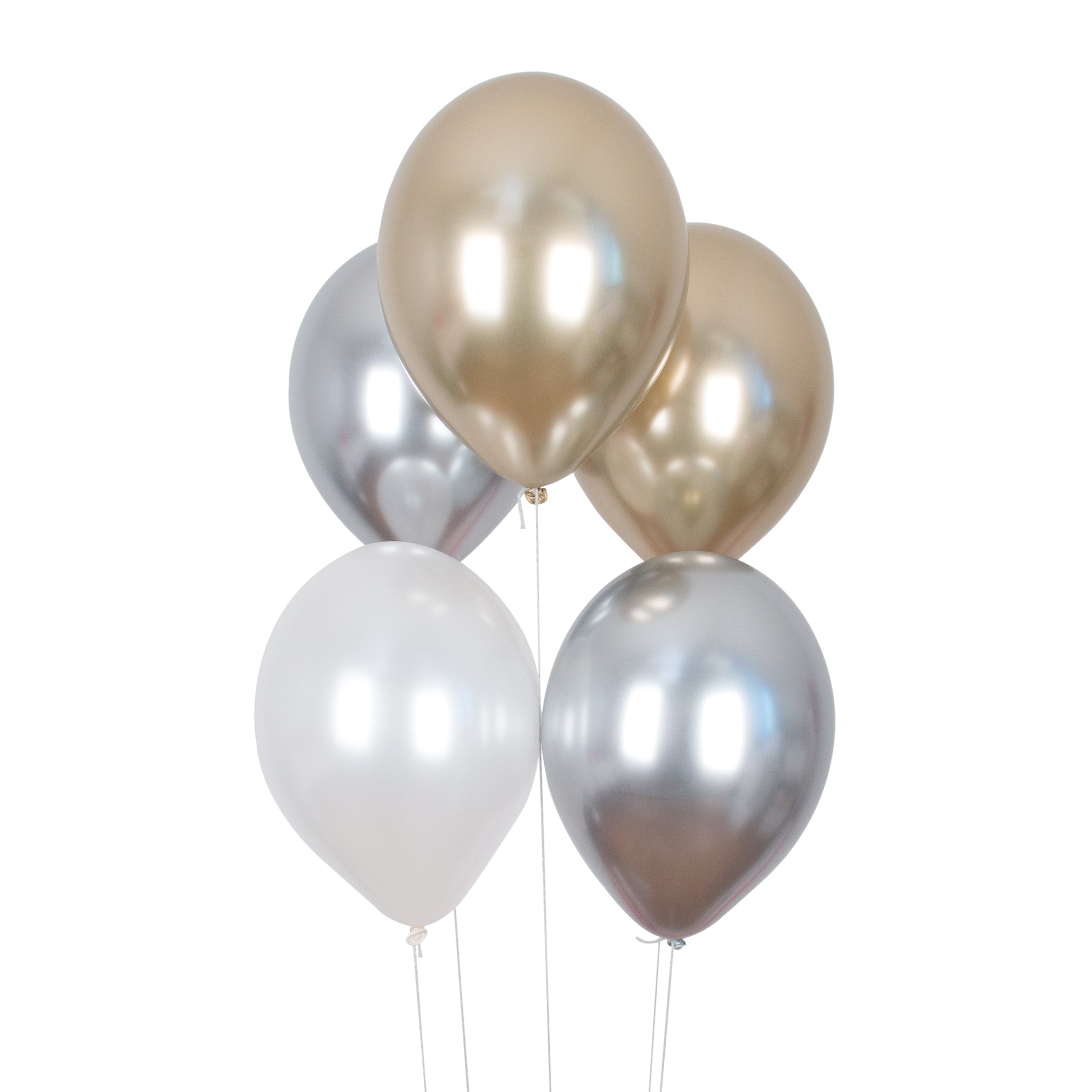 My Little Day Balloons, Mixed Chrome - Pack of 10