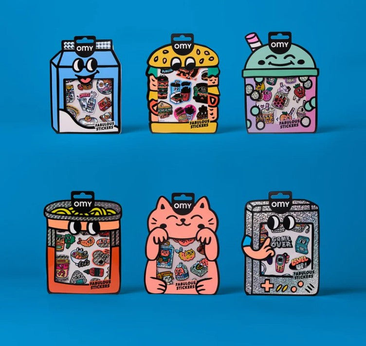 Omy Stickers, Bubble Tea