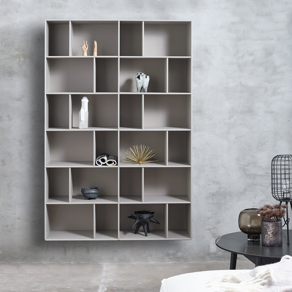 By Aulum Brooklyn Wall Shelf, 117x177 cm - Mushroom