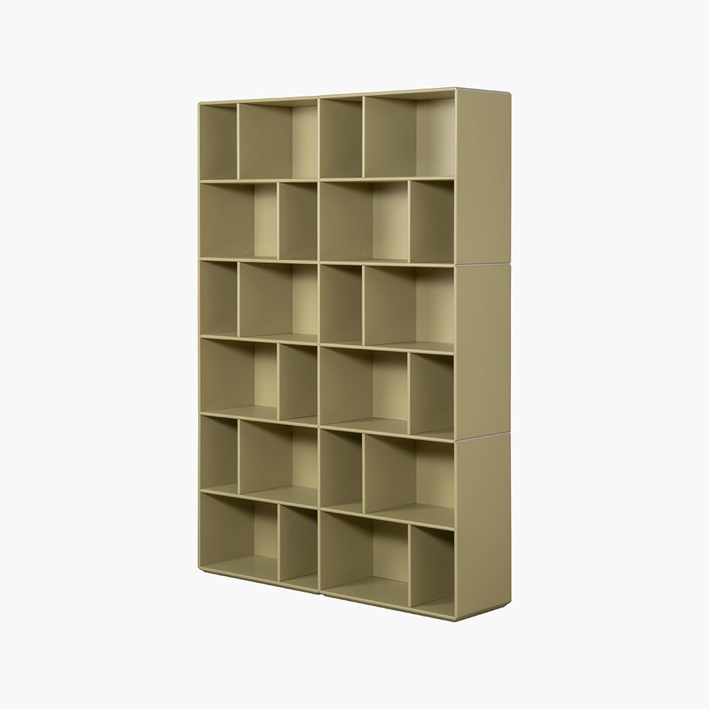 By Aulum Brooklyn Wall Shelf, 117x177 cm - Olive